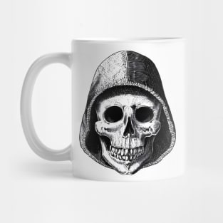 Hooded skull Mug